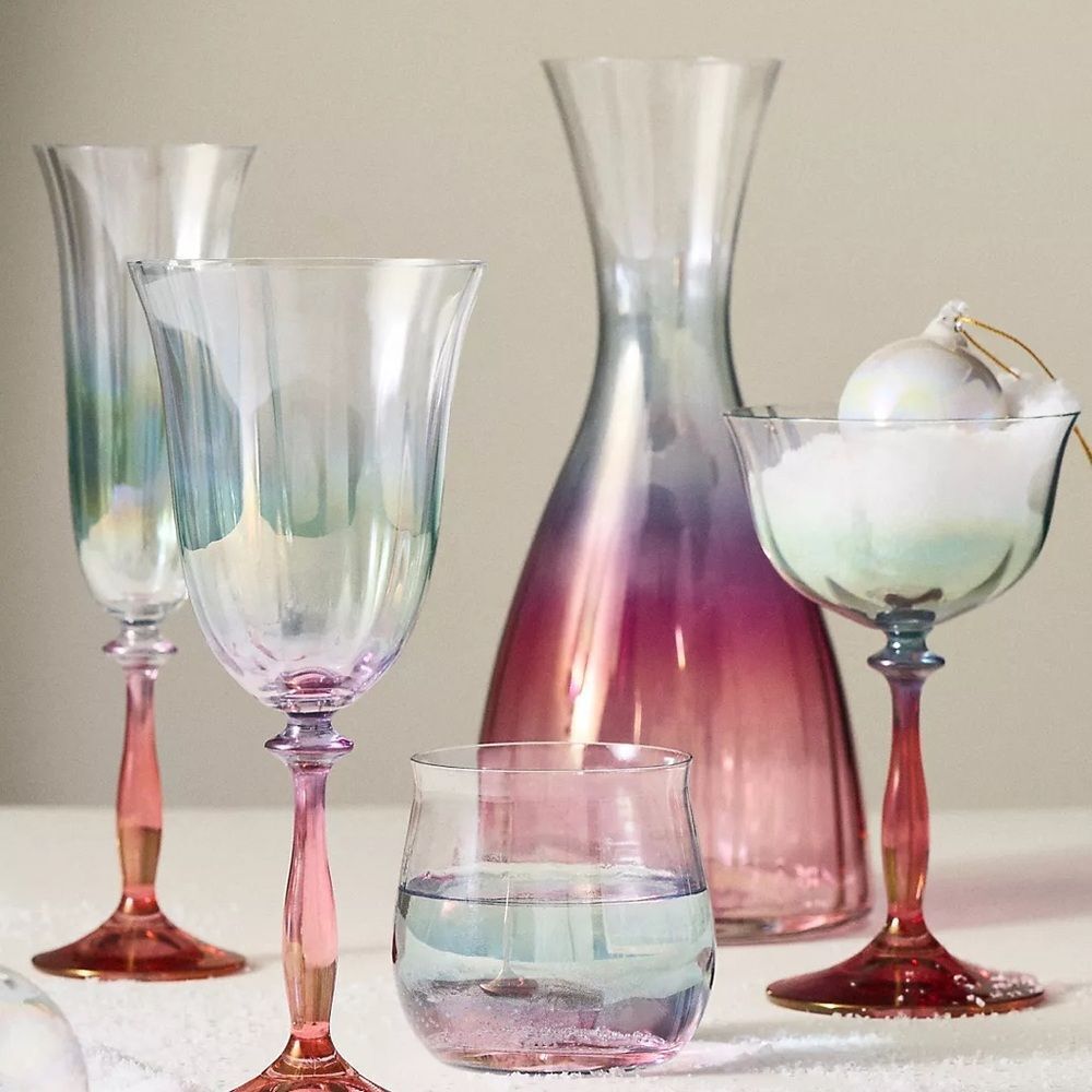 ❤️ NWT New York City Ballet Glass Decanter - Anthropologie - Stunning! - Picture 5 of 9